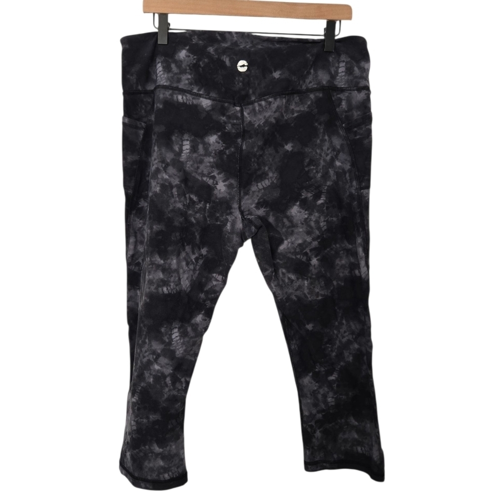 Avia Black and Gray Leggings Size 3x - Picture 3 of 3
